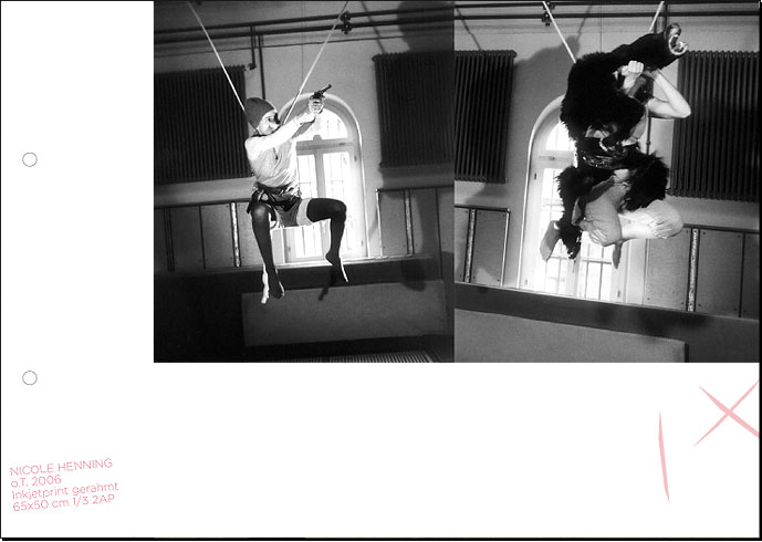 IST DAS FISCHLI WEISS? Klodin Erb und Eliane Rutishauser, Nicole Henning o.T. 2006 Inkjetprint gerahmt 65x50 cm 1/3 2AP